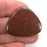 DVH Dinosaur Bone Cabochon Fossil Dino Cab 33x40x5mm (5511)