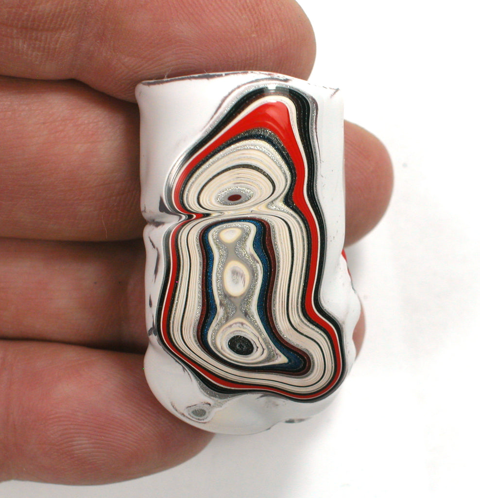 DVH Ford Truck Fordite Specimen Polished Face Rough Kansas City Assembly (4410)
