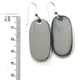 DVH Fordite Earrings Ford F150 Truck KC Assembly Sterling 35x17x3 (5360)