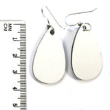 DVH Fordite Earrings Ford F150 Truck KC Assembly 35x20mm Sterling (5440)