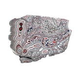 DVH Ford F150 Dragonscale Fordite Specimen Polished Face Rough KC Assembly (5990)