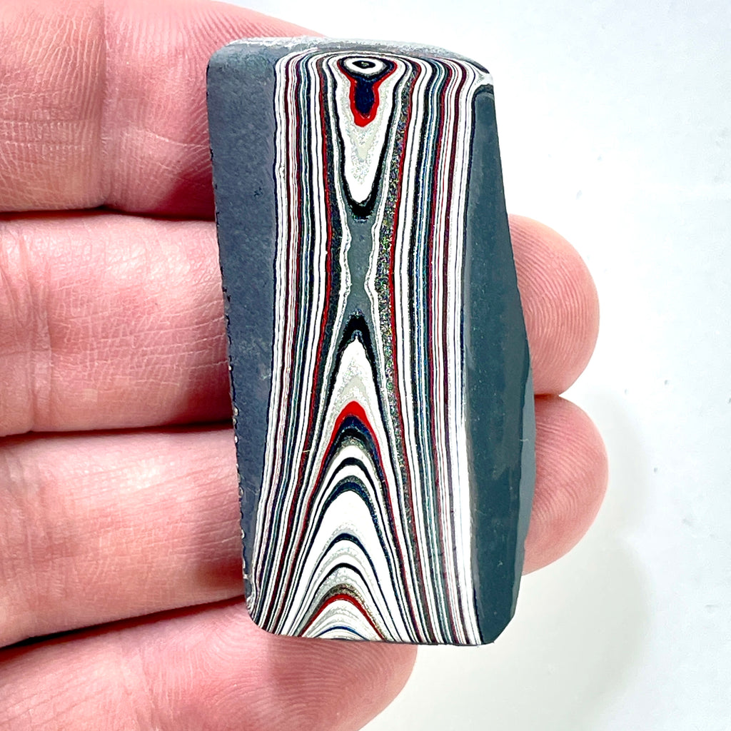 DVH Ford F150 Fordite Specimen Polished Face Rough KC Assembly (5991)