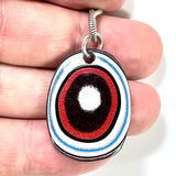 DVH Ford F150 Truck Fordite Pendant Necklace KC Assembly 33x24x4mm (5962)