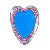 DVH Ford F150 Truck Fordite Heart Cabochon KC Assembly 45x35x3mm (5977)