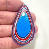 DVH Ford F150 Truck Fordite Cabochon KC Assembly 54x30x3mm (5980)