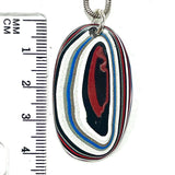 DVH Ford F150 Truck Fordite Pendant Necklace KC Assembly 41x24x3mm (6011)