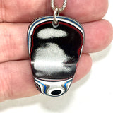 DVH Ford F150 Truck Fordite Pendant Necklace KC Assembly 46x26x3mm (6012)