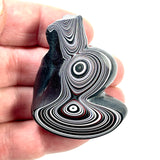 DVH Genuine Michigan Fordite Specimen Polished Face Rough MOPAR (5999)