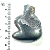 DVH Genuine Michigan Fordite Specimen Polished Face Rough MOPAR (5999)