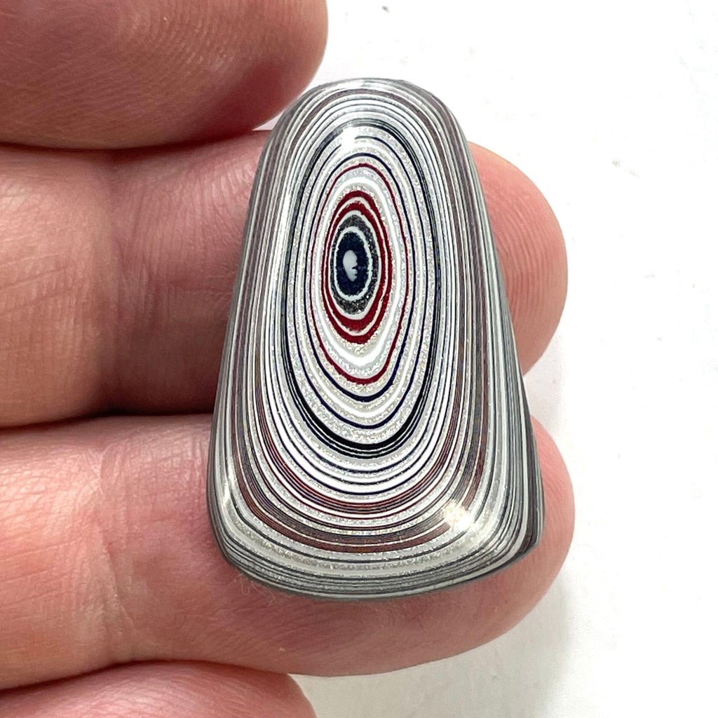 DVH Ford Focus C-MAX Fordite Cabocohon Cab Michigan Assembly 30x20x5mm (5911)