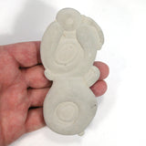 DVH Alien Birth Fairy Stone Concretion Goddess Rock 118x50x13mm (5514)