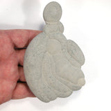 DVH Phallus Bouquet Fairy Stone Concretion Goddess Rock 119x75x12mm (5515)