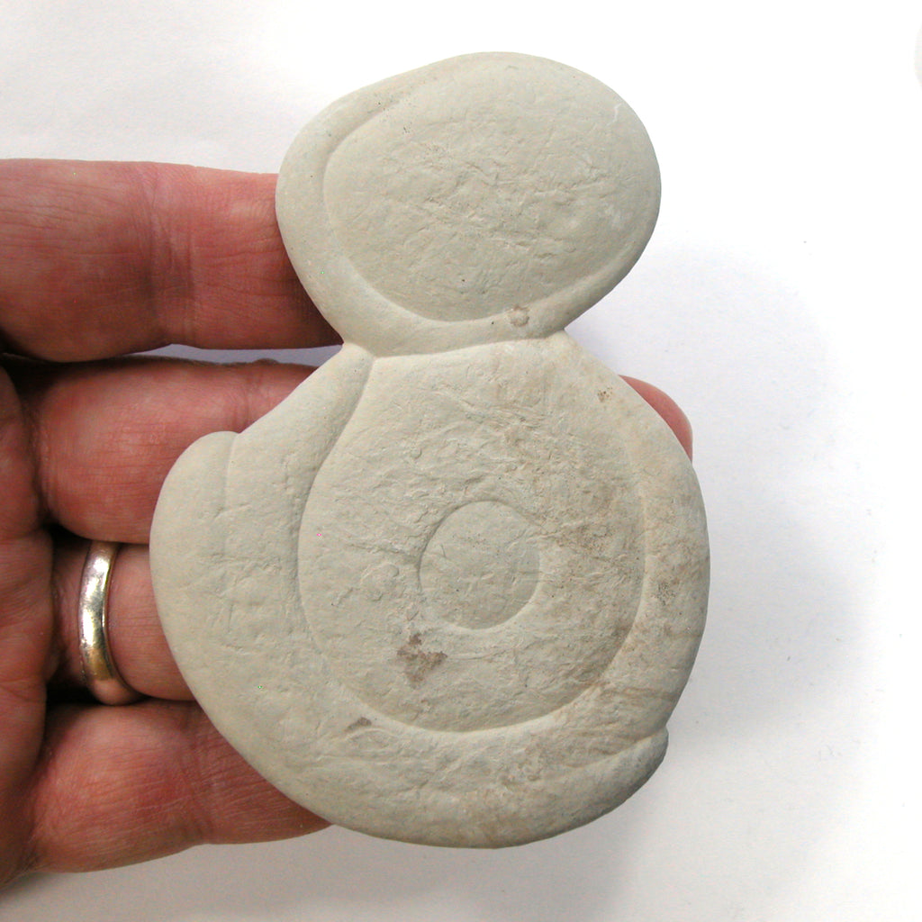 DVH Fairy Stone Concretion Goddess Rock 92x65x8mm (5538)