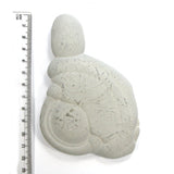 DVH Goddess in Wheelchair Fairy Stone Concretion Rock Quebec 79x41x11mm (5552)