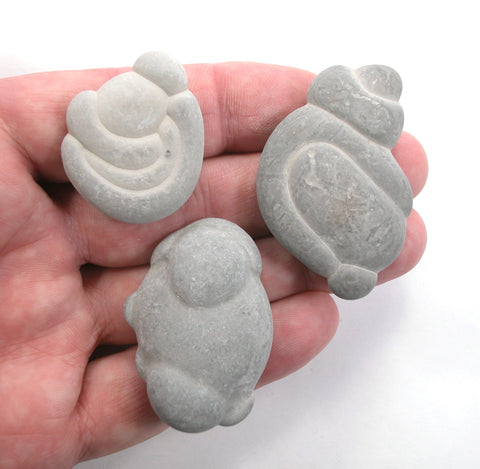 DVH 3 Fairy Stone Concretions Goddess Rocks Quebec (5569)