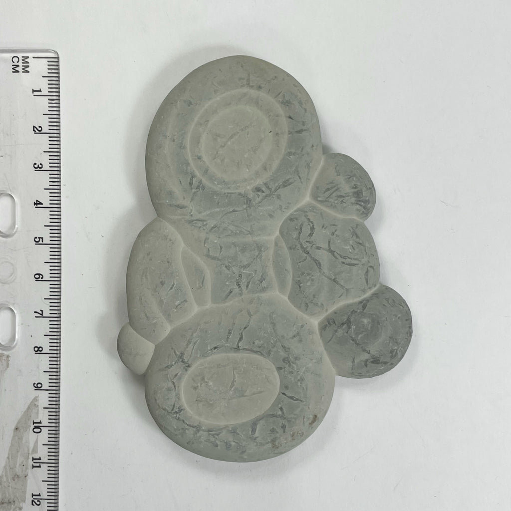 DVH Fairy Stone Goddess Rock Natural Concretion Quebec 104x66x12mm (5854)