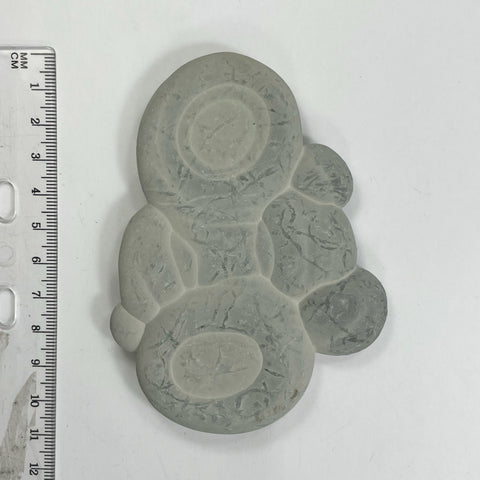 DVH Fairy Stone Goddess Rock Natural Concretion Quebec 104x66x12mm (5854)