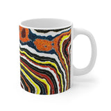 Corvette Fordite Print Mug 11oz - DVHdesigns