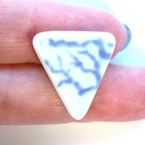 DVH Vintage Royal Copenhagen Matte Triangle Cabochon  22x20x4 (8141) - DVHdesigns