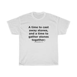 DVH Rockhound T-shirt Gather Stones Together from Ecclesiastes 3:5 - DVHdesigns