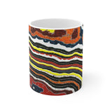 Corvette Fordite Print Mug 11oz - DVHdesigns