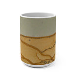 Oregon Wildhorse Picture Jasper Print Mug 15oz - DVHdesigns