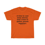 DVH Rockhound T-shirt Gather Stones Together from Ecclesiastes 3:5 - DVHdesigns