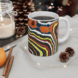Corvette Fordite Print Mug 11oz - DVHdesigns
