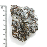DVH 121g Astrophyllite Specimen Druzy Fireworks Stone for Wirewrap 76x53x25mm (5200)