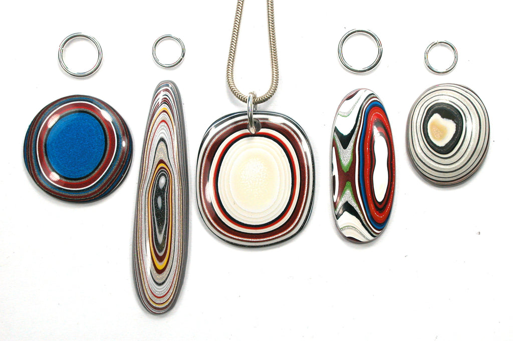 Make a cabochon into a pendant!  Drilling for Jump Rings...