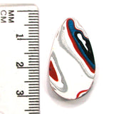 DVH Kenworth Fordite Recycled Car Paint Cabochon Cab 29x16x3 (4291)