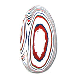 DVH Kenworth Truck Fordite Cabochon Recycled Car Paint Cab 50x28x3 (4535)