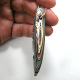 DVH Freightliner Fordite Bead Pendant Portland, OR Western Star 82x22x12 (5051)