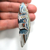 DVH Freightliner Fordite Bead Pendant Portland, OR Western Star 82x22x12 (5051)
