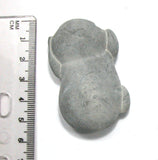 DVH Fairy Stone Concretion Bead Pendant Goddess Rock Quebec 55x33x11 (4301)