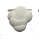 DVH Fairy Stone Concretion Bead Pendant Goddess Rock Quebec 36x35x16 (4309)