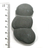 DVH Fairy Stone Concretion Bead Pendant Goddess Rock Quebec 66x34x13 (4323)