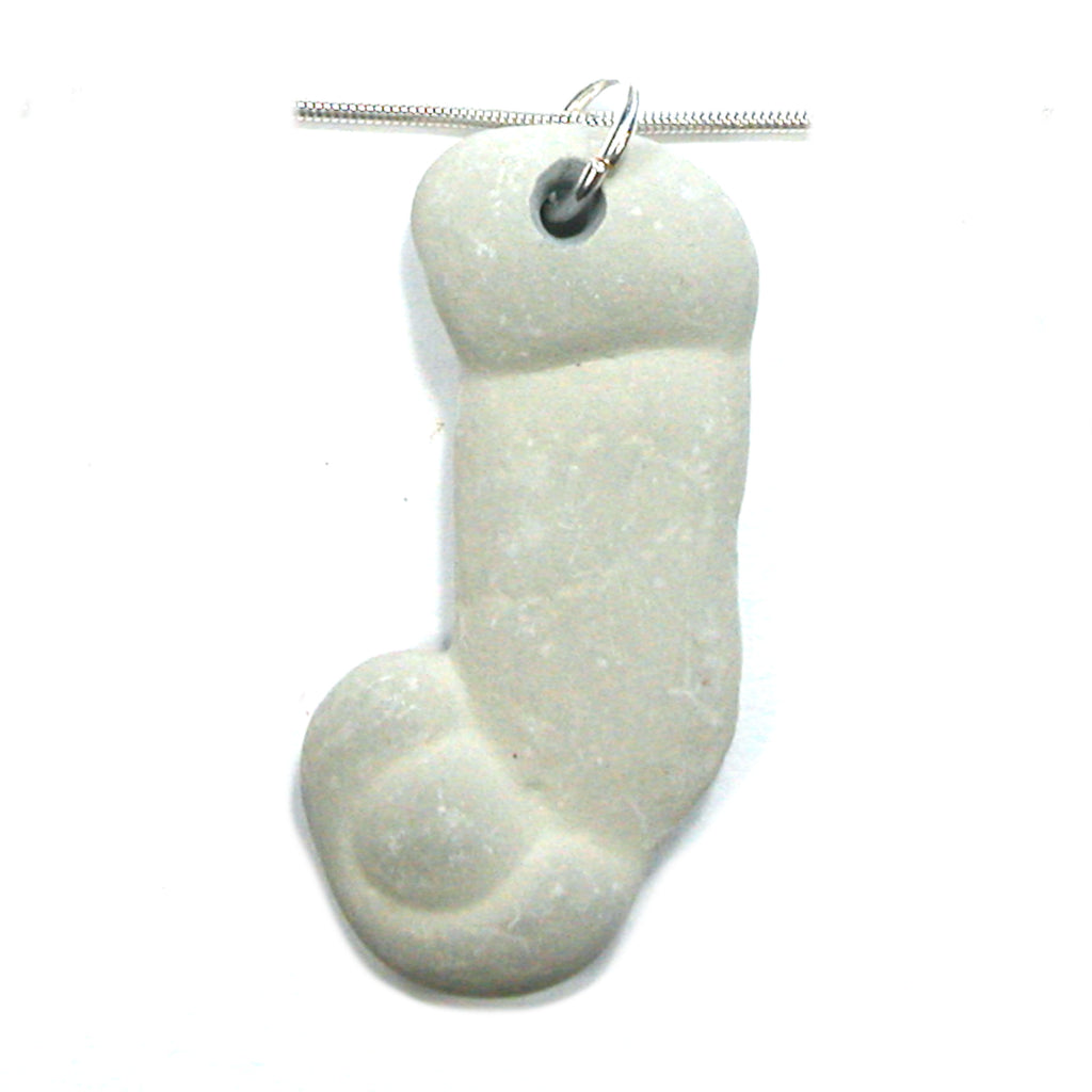 DVH Phallic Fairy Stone Concretion Piercing Pendant Quebec 60x20x10 (4361)