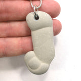 DVH Phallic Fairy Stone Concretion Piercing Pendant Quebec 60x20x10 (4361)