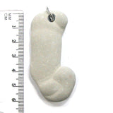 DVH Phallic Fairy Stone Concretion Piercing Pendant Quebec 60x20x10 (4361)