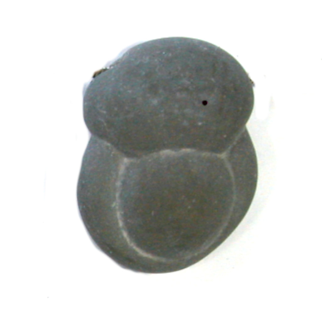 DVH Fairy Stone Concretion Bead Pendant Goddess Rock Quebec 45X35X15 (4667)