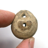 DVH Fairy Hag Stone Concretion Fossil Grass Hole Goddess Quebec 29x27x17 (4336)