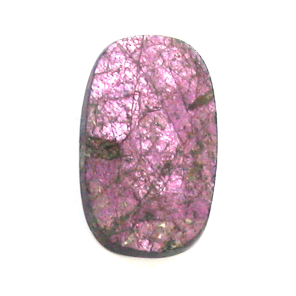 DVH Purpurite Cabochon Namibia Natural Surface Iridescent Purple 30x19x4 (4313)