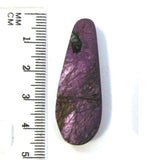 DVH Purpurite Cabochon Namibia Natural Surface Iridescent Purple 43x16x5 (4315)