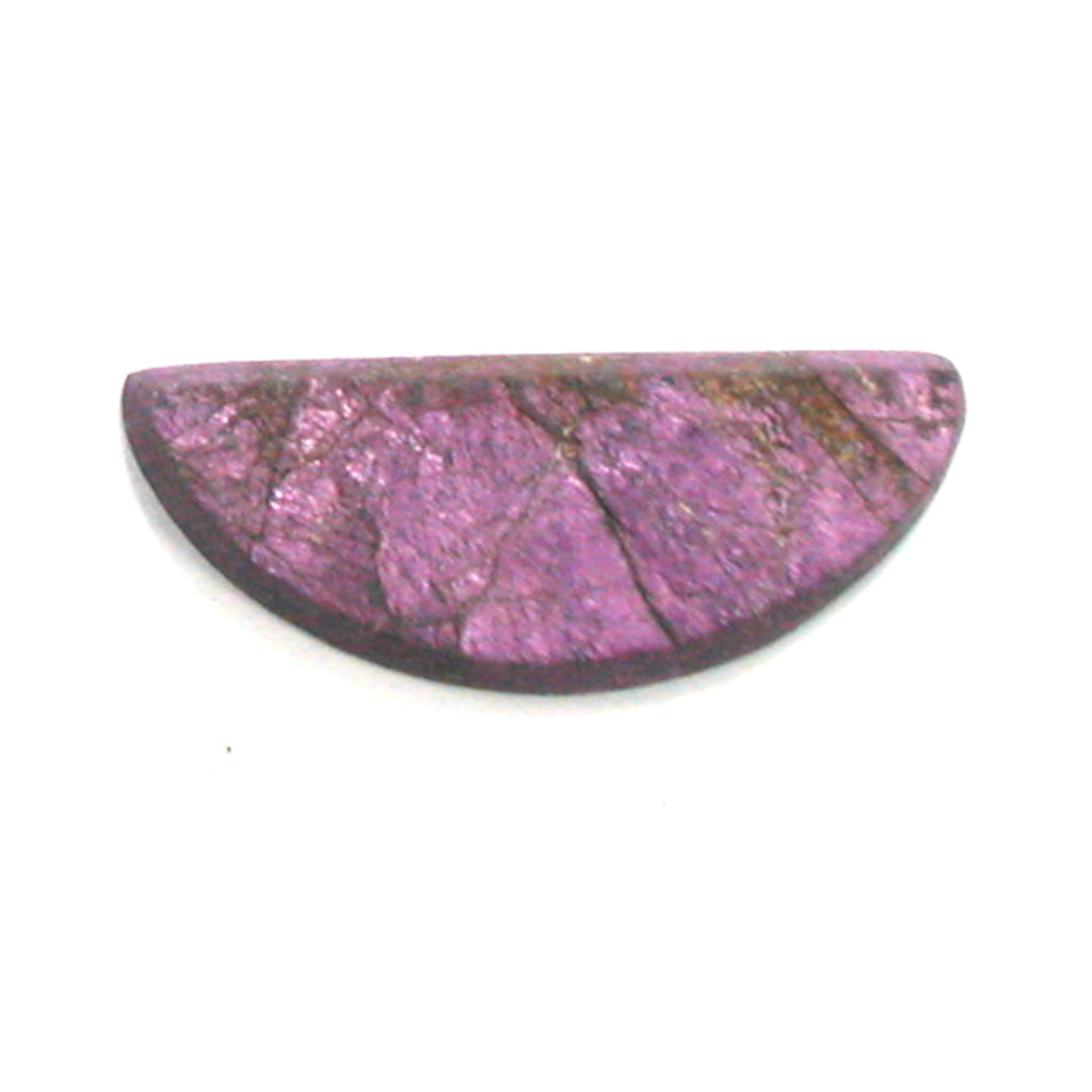 DVH Purpurite Purple Cabochon Cab Namibia Iridescent 25x10x3 (4728)