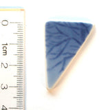 DVH Vintage Royal Copenhagen Matte Triangle Cabochon  33x24x6 (8142) - DVHdesigns