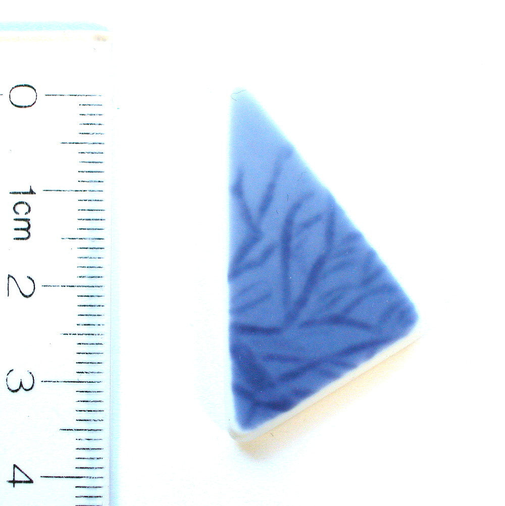 DVH Vintage Royal Copenhagen Matte Triangle Cabochon  33x24x6 (8142) - DVHdesigns
