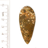 DVH Ocean Jasper Matte Teardrop Cabochon 50x21x5 (8383) - DVHdesigns