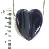 DVH Grape Scented Bowlerite Heart Bead Purple Bowling Ball 39x33x13mm (5600)