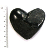 DVH 2oz American Shungite Bituminous Coal Heart Fossil Fuel Climate Grief Healing Crystal (5625)